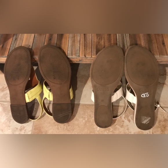 Tommy Hilfiger x GUESS Los Angeles Sandals Bundle (Size 6.5M) - Picture 13 of 13